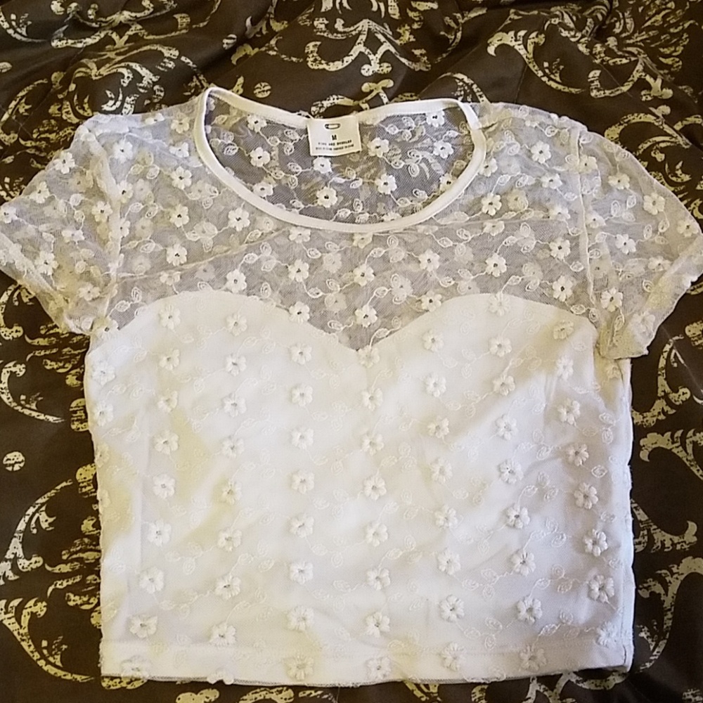 Y2K Pins & Needles Crop Top